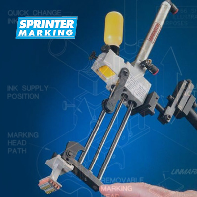 Sprinter Marking ideal für Produktcodierungen, Logos und Symbole