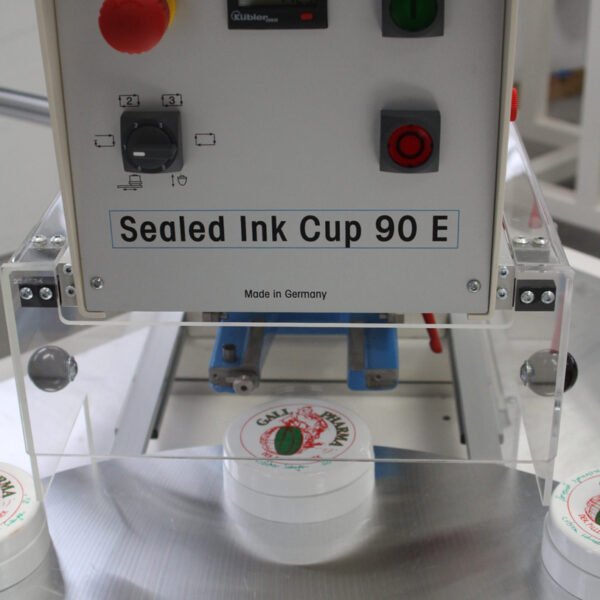 Sealed Ink Cup 90 E closeup
