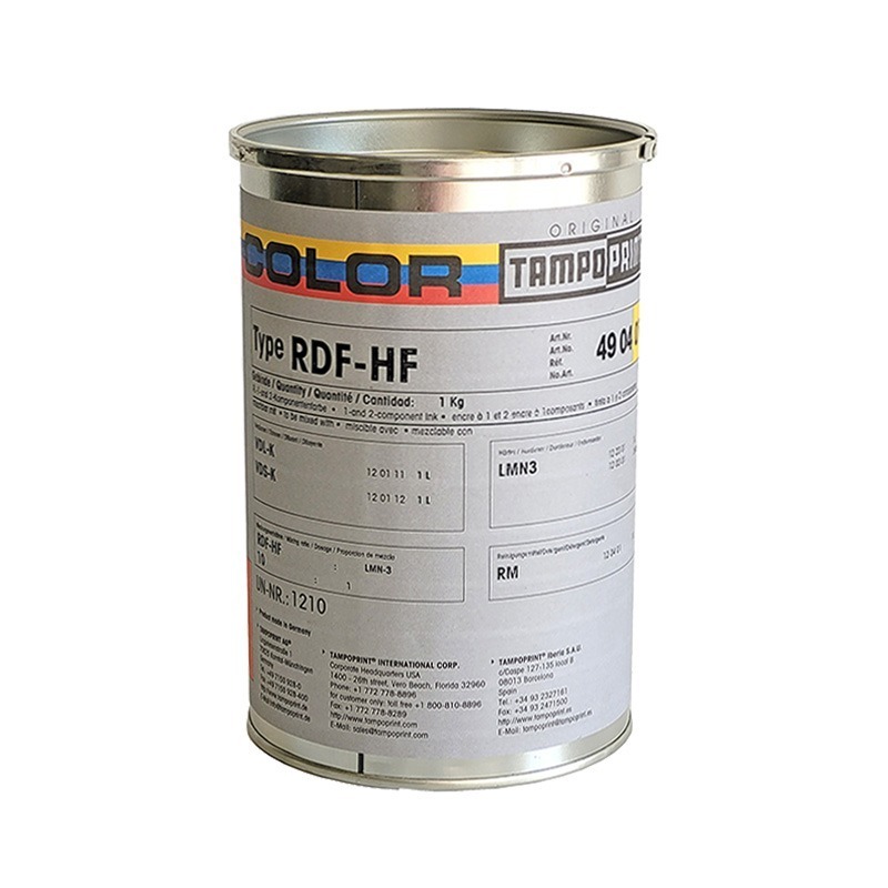 TAMPOPRINT Rotationsdruckfarbe RDF-HF 01 Schwarz