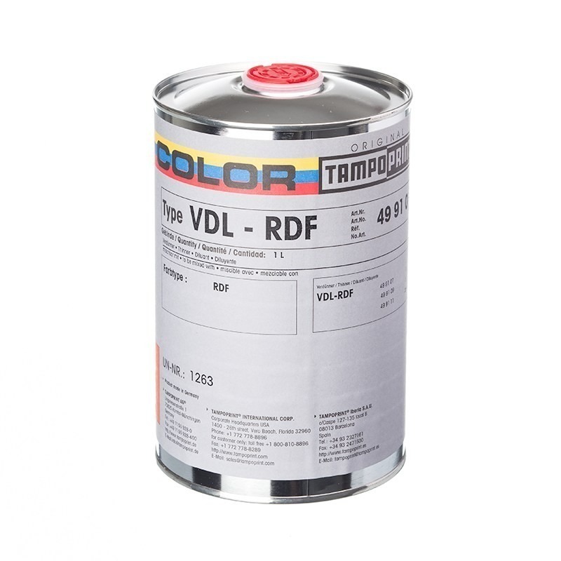Tampondruckfarben TP Verduenner VDL-RDF